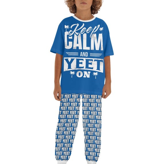 Jey Uso Inspired YEET Kids Wrestling Pajamas for Boys and