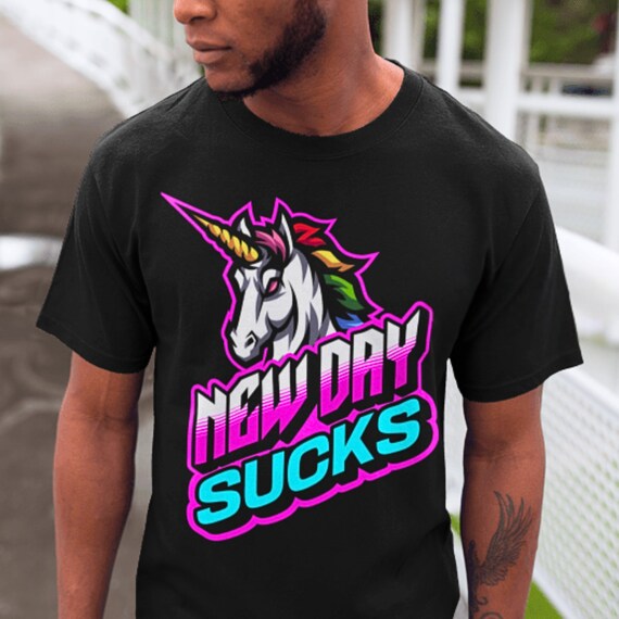 New Day Wwe Tee Shirt New Day Sucks T Shirt WWE Wrestling Fan Gift