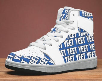 Jey Uso YEET Kids Sneakers Wrestling Main Event Jey Sneakers Shoes Wrestling High Top Kids Shoes For Wrestling For Children