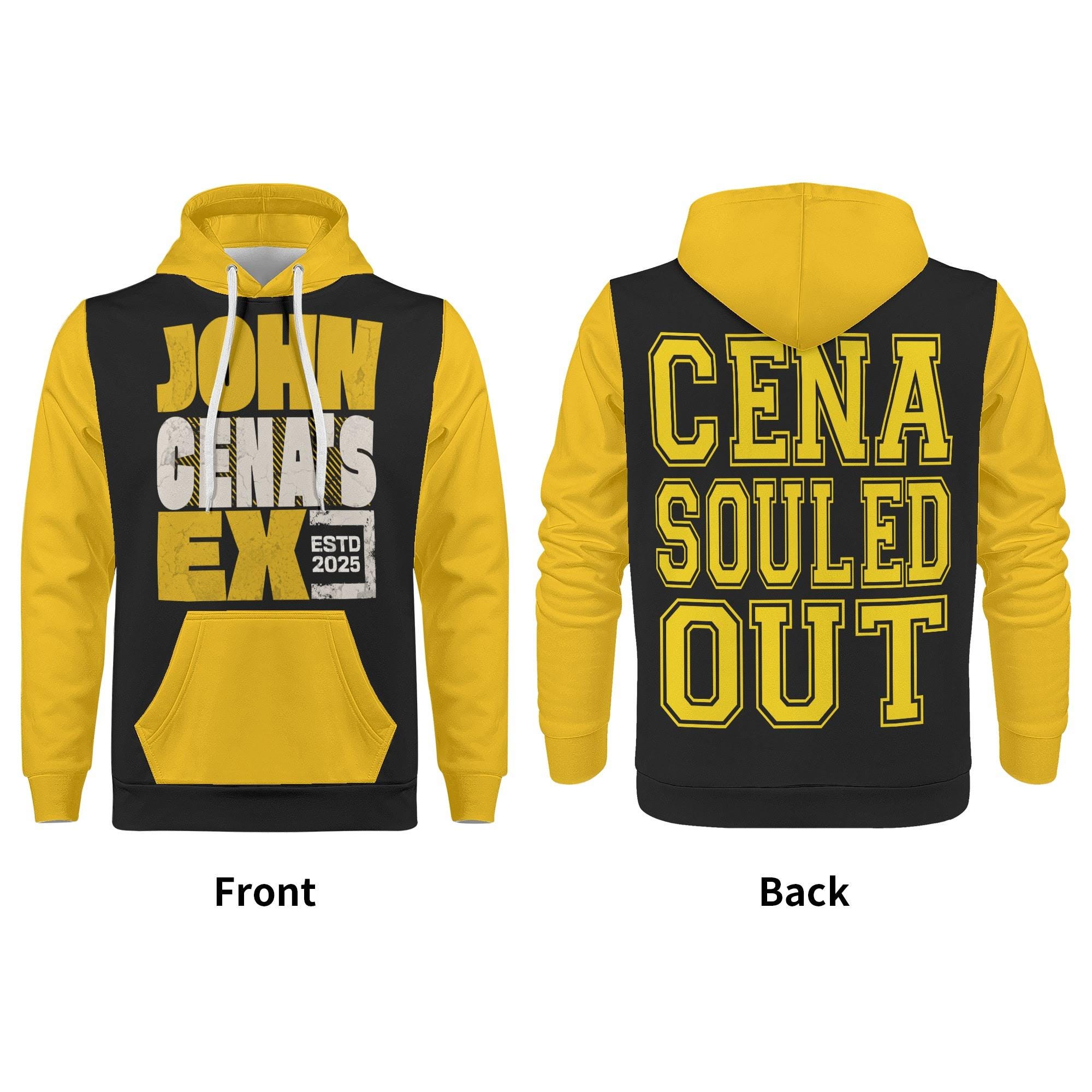 John Cena Hoodie WWE Hoodie Never Give up Hustle Loyalty Respect