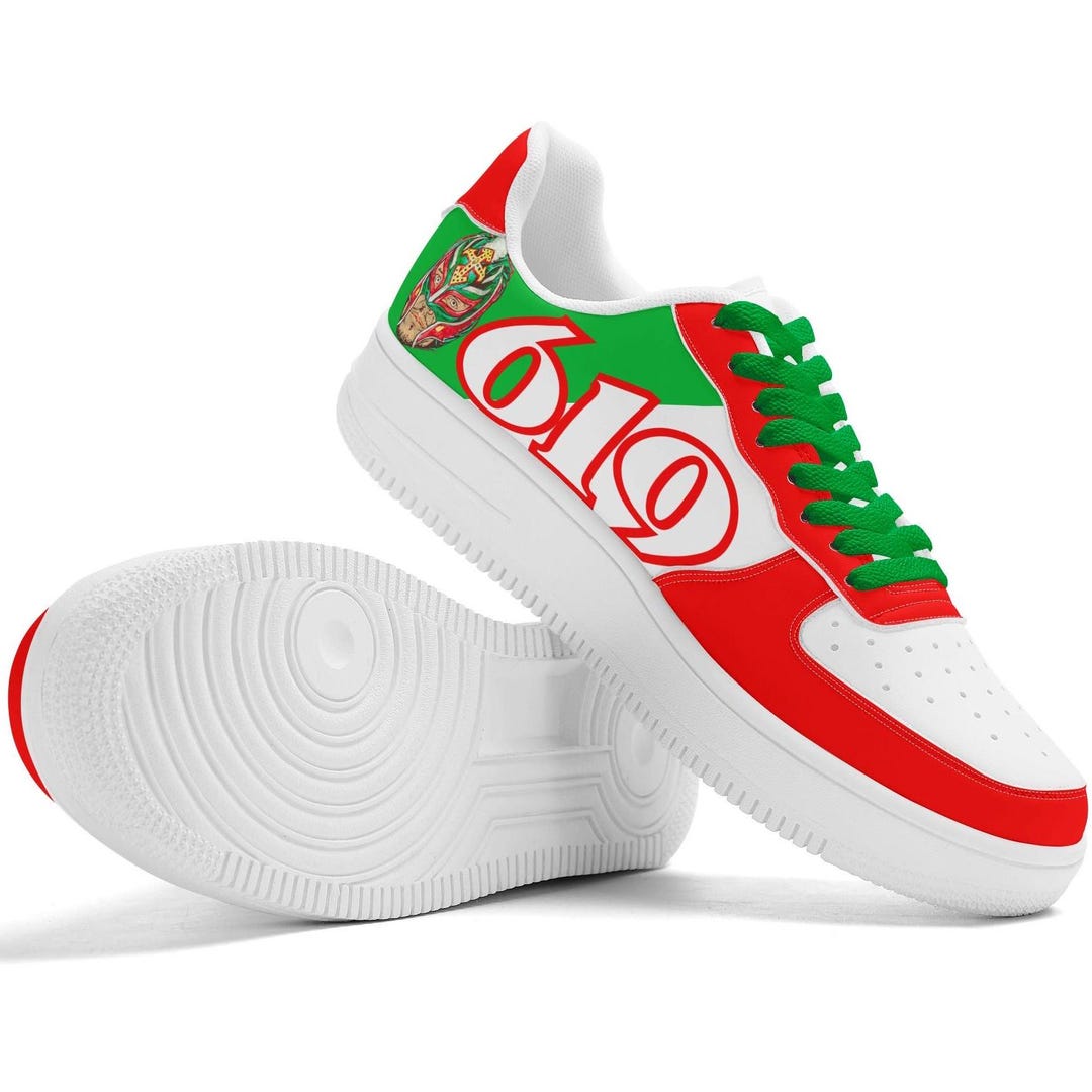 Mens Rey Mysterio 619 Low Top Sneakers Booyaka Booyaka 619