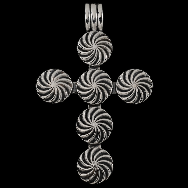 Hurricane Cross  Pendant  6408S