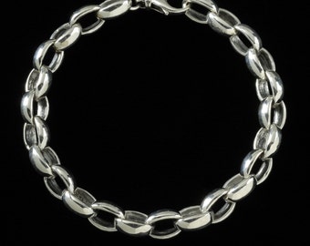 Large Poisiden Bracelet, B.C. Silver Collection     6214S