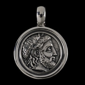 Philip of Mecedonia Pendant, B.C. Silver Collection    6412S