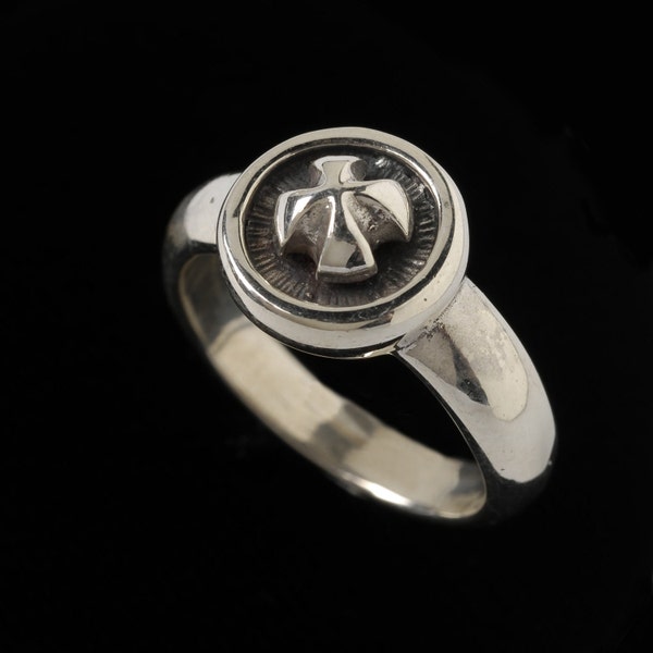 Nail Head Ring, B.C. Silver Collection             6511S