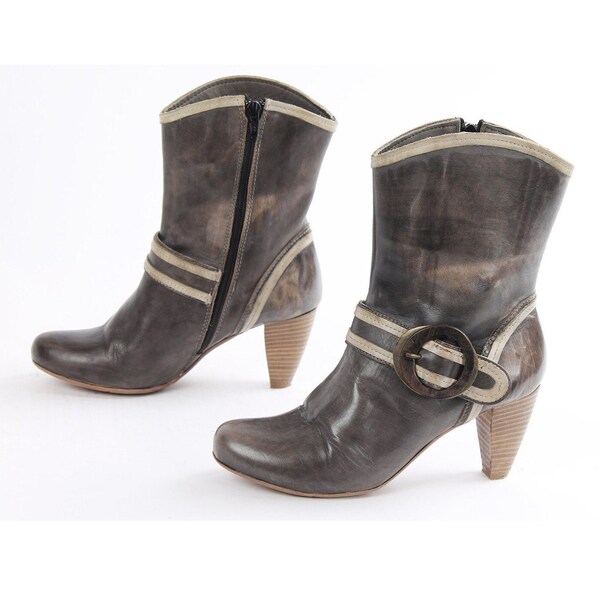 dally cone heel bootie