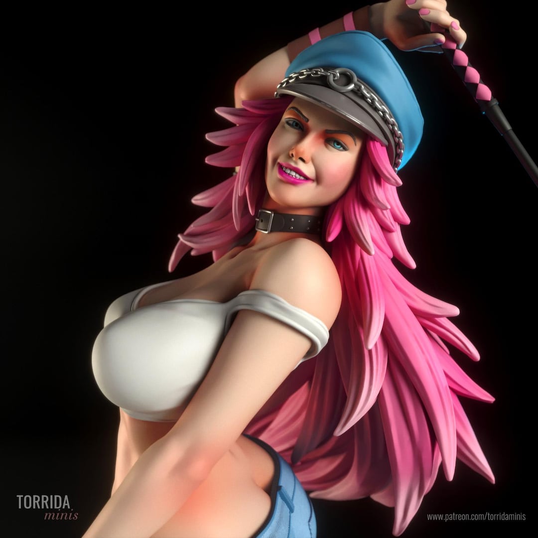 Poison High Detail 3D Printed Figure, Hand Painted Figure, Resin 3D ...