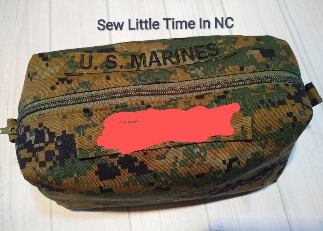USMC MARPAT Woodland DOPP Toiletry Bag - Etsy