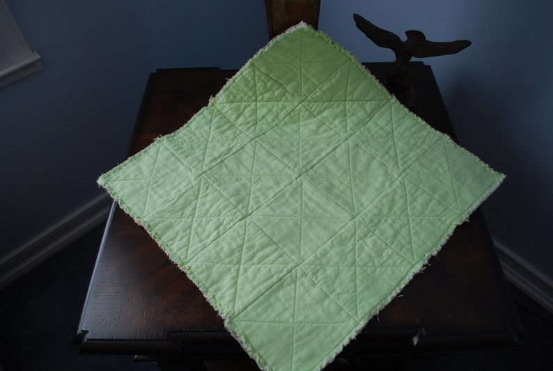 21 x 21 made by USMC Hobbyist USMC MARPAT Desert Camouflage Lovie Baby Rag Quilt License 19097