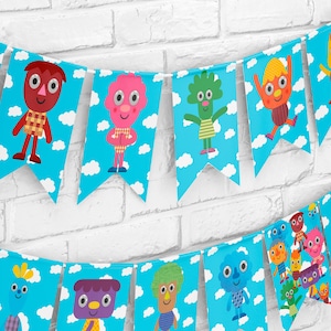 Super Simple Songs Birthday Party Banner, Party Decor, Gift for Birthday, Digital File