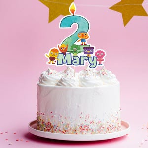 Custom Super Simple Songs Cake Topper, Super Simple Songs Party Decor, Digital file