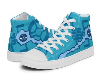 Blue Wisp Sneakers