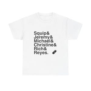 Be More Chill T-Shirt (BMC) - Names List Tee | Jeremy, Michael Mell, SQUIP, Broadway Musical Gift, Theatre Kid Apparel