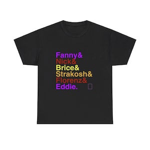 Funny Girl Broadway Musical Names List Tee, Broadway gift, Musical Theater Gift, Broadway Fan Gift, Broadway Actor Shirt, theatre gift
