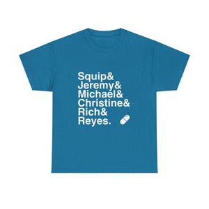 Be More Chill T-Shirt (BMC) - Names List Tee | Jeremy, Michael Mell, SQUIP, Broadway Musical Gift, Theatre Kid Apparel