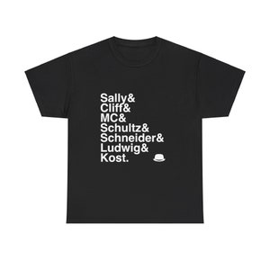 Cabaret Broadway Musical Names List Tee, Broadway gift, Musical Theater Gift, Broadway Fan Gift, Broadway Actor Shirt, Theat