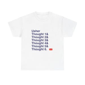 A Strange Loop T-Shirt - Usher & Thoughts Names List Tee | Broadway Musical Shirt, Pulitzer Prize Play Gift