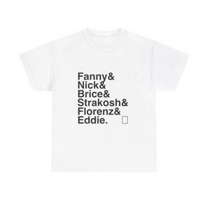 Funny Girl Broadway Musical Names List Tee, Broadway gift, Musical Theater Gift, Broadway Fan Gift, Broadway Actor Shirt, theatre gift