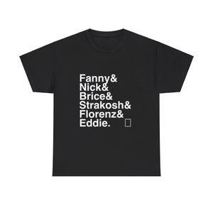 Funny Girl Broadway Musical Names List Tee, Broadway gift, Musical Theater Gift, Broadway Fan Gift, Broadway Actor Shirt, theatre gift