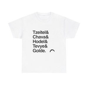 Fiddler Broadway Musical Names List Tee, Broadway gift, Musical Theater Gift, Broadway Fan Gift, Broadway Actor Shirt, Theatre gift