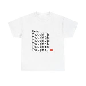A Strange Loop T-Shirt - Usher & Thoughts Names List Tee | Broadway Musical Shirt, Pulitzer Prize Play Gift