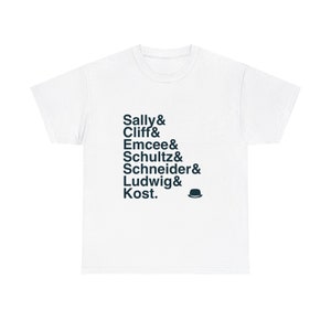 Cabaret Broadway Musical Names List Tee, Broadway gift, Musical Theater Gift, Broadway Fan Gift, Broadway Actor Shirt, Theat