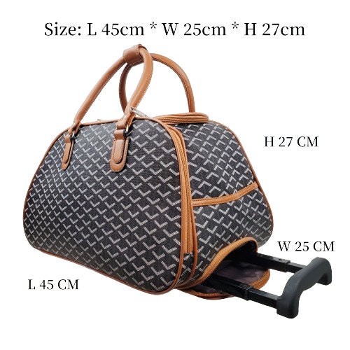 Ladies overnight bag with wheels hot sale