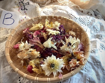 Dry Flowers Exotics Orchids Amaryllis Glads Fern Cactus Dahlias Hydrangea Amaranth for Crafts Decorating Art Candles Organic Natural