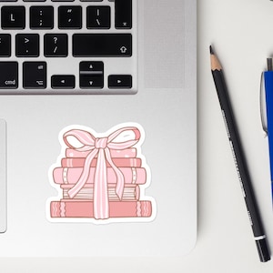 Bookish Aufkleber Buch Liebhaber Vinyl Aufkleber Bücher Geschenk Lesung Ästhetische wasserdichte Aufkleber für Laptops Journals Aufkleber Kindle Aufkleber Geschenk
