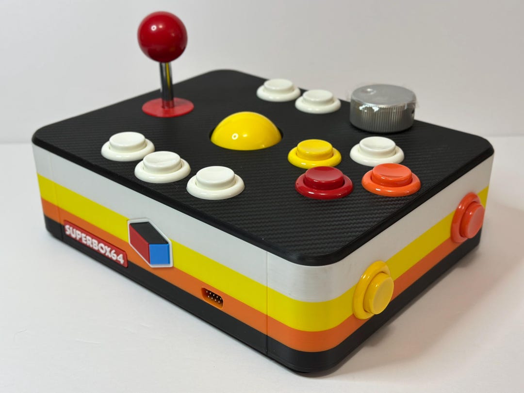 Retro Arcade USB Game Controller: Trackball, Spinner, Joystick ...