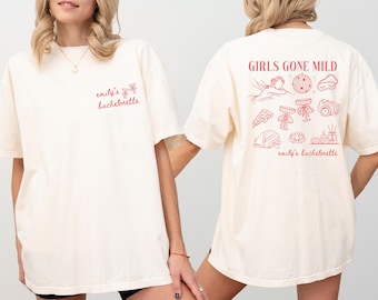 Girls Gone Mild Bachelorette Party Comfort Colors T-Shirt: Spa Weekend Tee