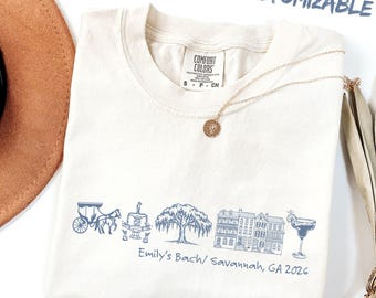 Savannah Bachelorette-shirt, Girls Trip Savannah-shirt, Savannah Georgia Bachelorette