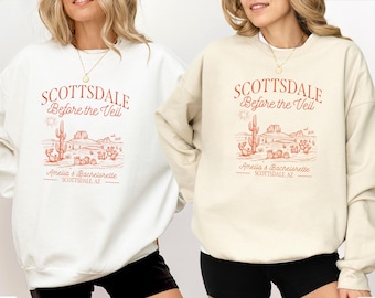 Scottsdale Bachelorette Sweatshirt: Desert Bride Crewneck