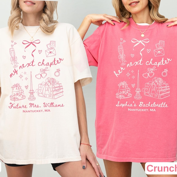 Custom Bachelorette Shirt, Literary Bridal Party Tee, Future Mrs. Comfort Colors T-Shirt