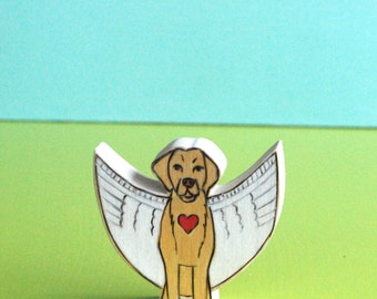 Custom Pet Memorial Angel Portrait