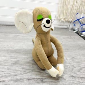 Vintage R.Dakin Little Huggies Mouse Plush - 1970s Toy Mouse