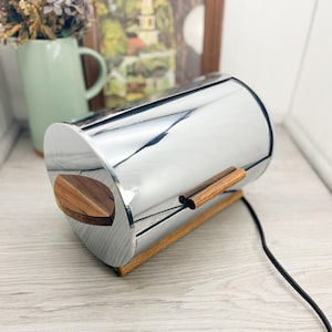 Rare 1930s Chase Chrome Bread Warmer: Vintage Electric Buffet Oven