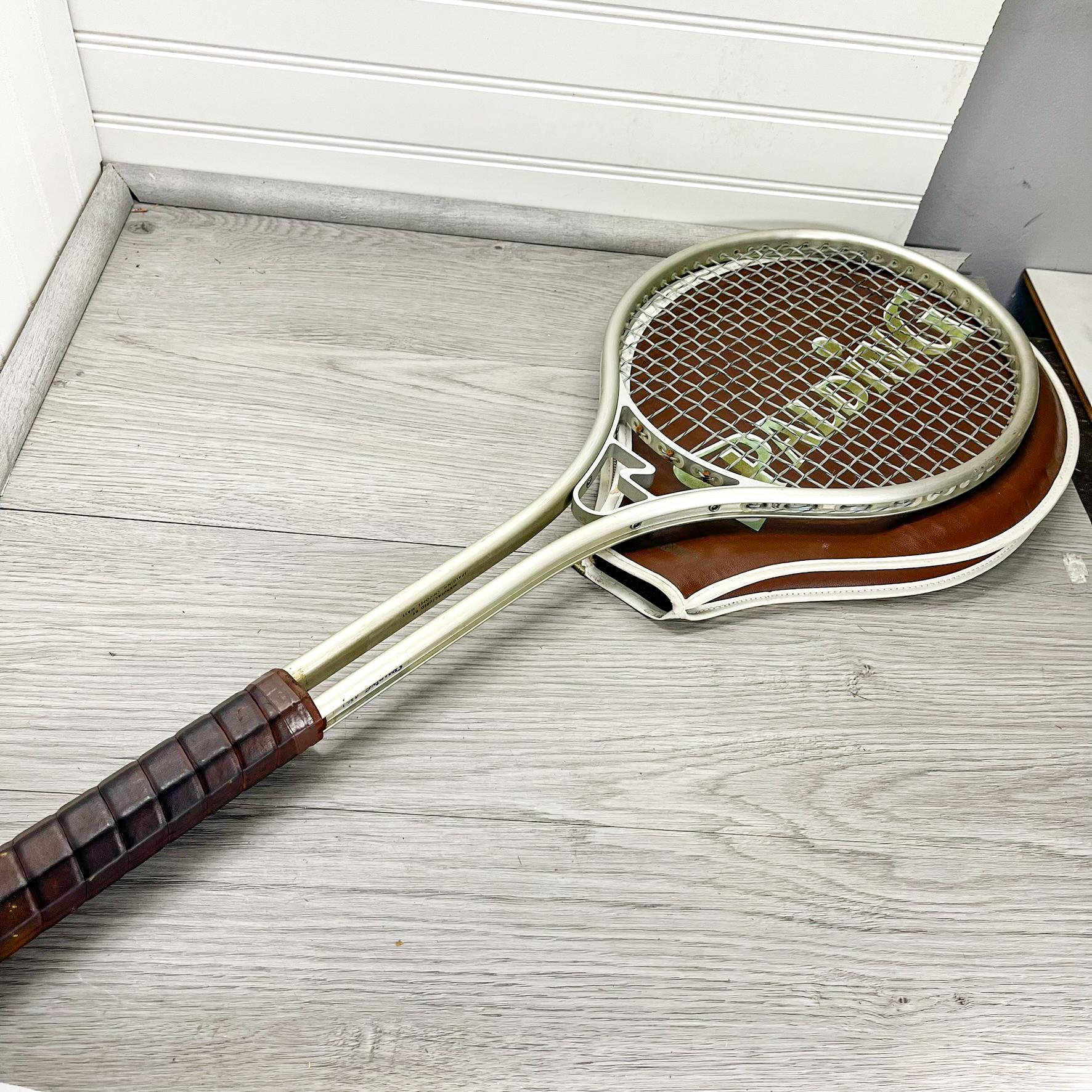 Raquette De Tennis Vintage Spalding WCT Acier - Occasion - Taille Poignée 4 1/2 Pouces
