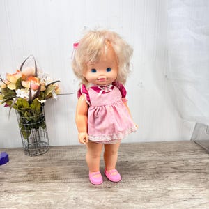 Vintage 1983 Chatty Patty Talking Doll – Blonde Hair, Blue Eyes, Talking Mechanism Working!
