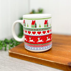Vintage Ugly Christmas Sweater Coffee Mug