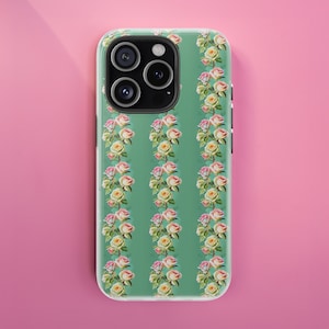 iPhone 16 Pro Case in Cute Floral Pro, Compatible With Pro, Standard and Max Sizes, Coquette Style with Original Floral Design