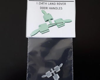 1:24th Land Rover interior door latches for Italeri models