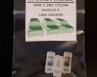 6mm (1:285) Land Cruisers