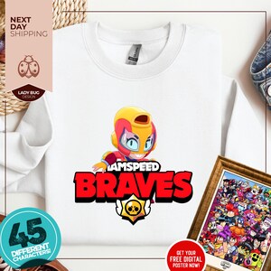 Brawl Stars Sweatshirt | Brawl Stars Matching Birthday Hoodie | All Brawl Stars Characters | Brawl Stars Hoodie | Brawl For Kids