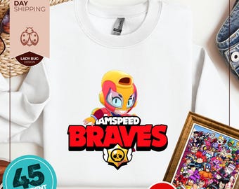 Sudadera de Brawl Stars / Sudadera con capucha de cumpleaños a juego de Brawl Stars / Todos los personajes de Brawl Stars / Sudadera con capucha de Brawl Stars / Brawl para niños