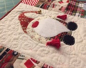 CHRISTMAS HYGEE GNOME, Holiday Table Decor, Child 39 s Placemat, Christmas Gift