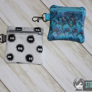 Blank Fully Lined Zip Bag  ITH Zip Bag 4x4 Hoop Machine Embroidery Pattern