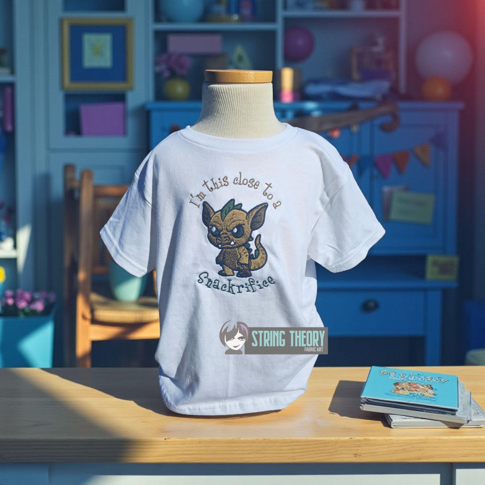 Chibi Chupacabra – I’m This Close to a Snackrifice 6x10 Hoop Machine ...