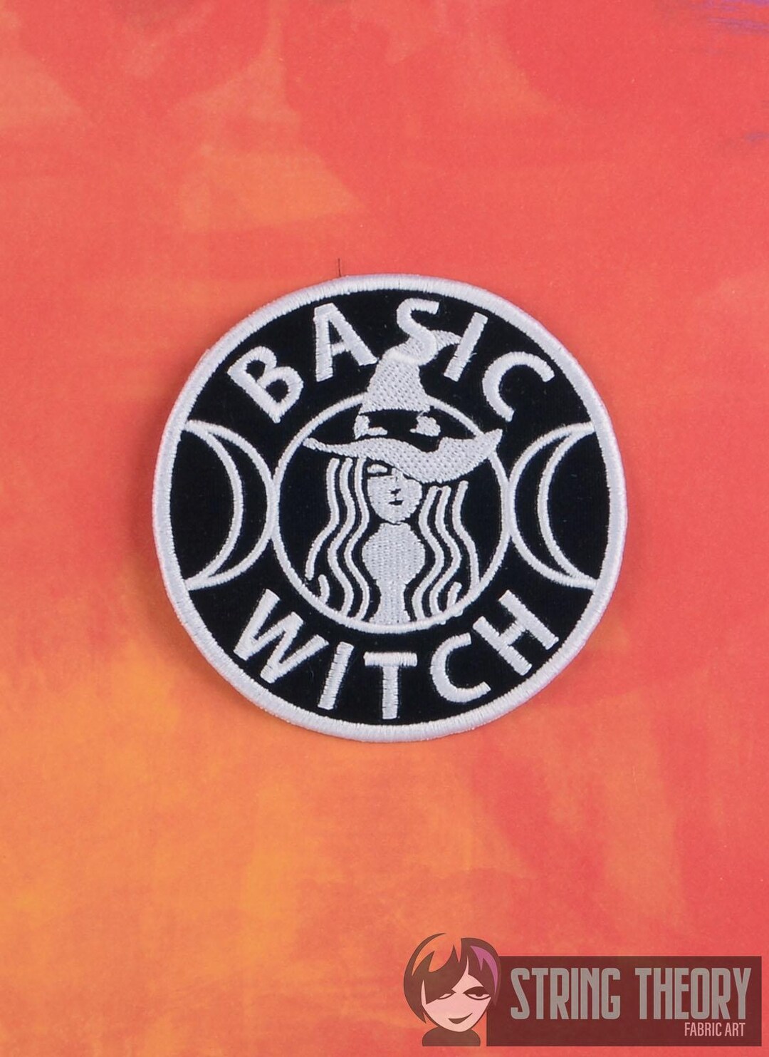 Basic Witch- Patch ITH in the Hoop 4x4 Hoop Machine Embroidery Pattern ...