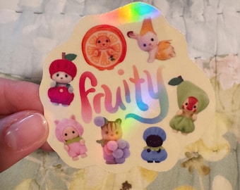 fruity calico critter sticker